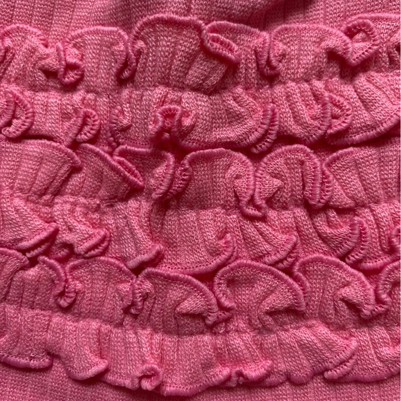 NWT RuffleButts Rose Pink Snuggly Ruffles Shorts Pajama Outfit Set, 0-3M - Picture 13 of 13